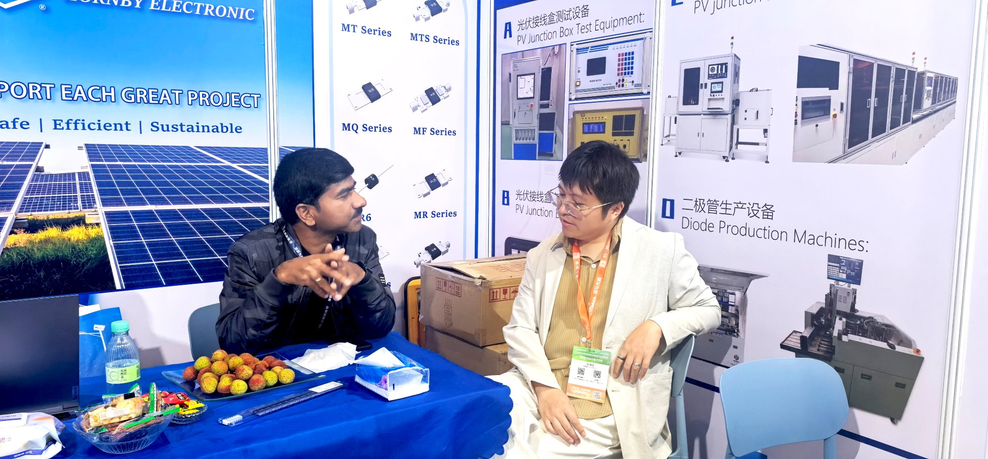 Hornby Electronic Concludes SNEC 2026, Showcasing Advanced PV Diodes and Solar Junction Box Solutions
