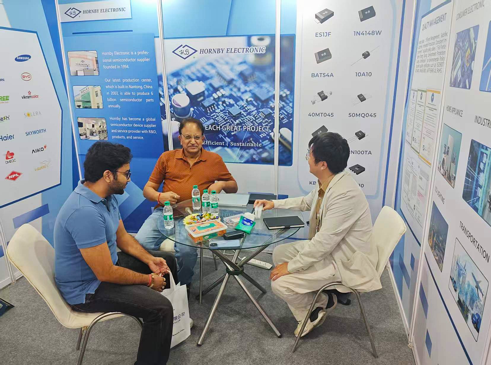 electronica India 2026 Recap: Hornby Electronic Showcases Power Semiconductor Solutions