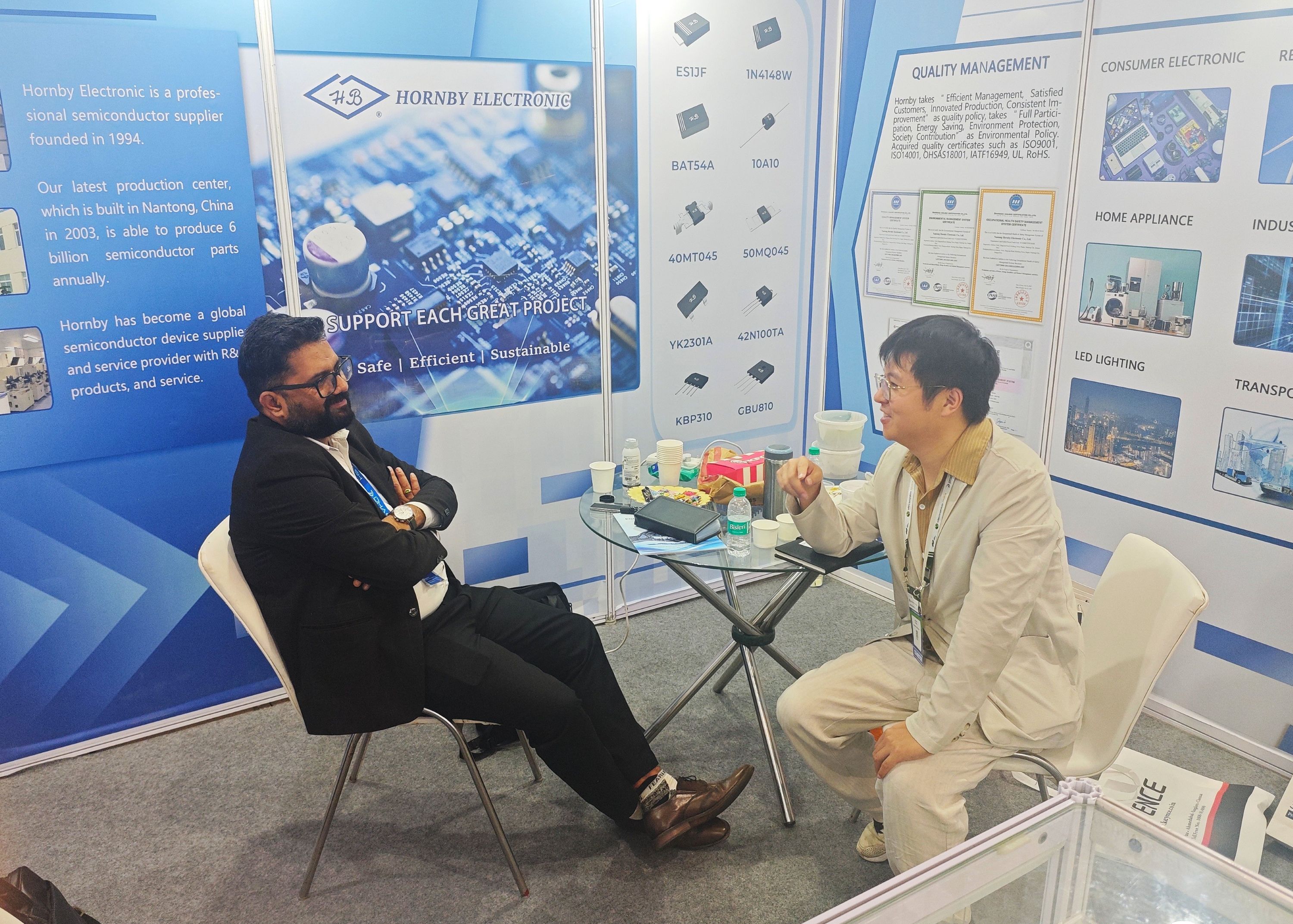 electronica India 2026 Recap: Hornby Electronic Showcases Power Semiconductor Solutions